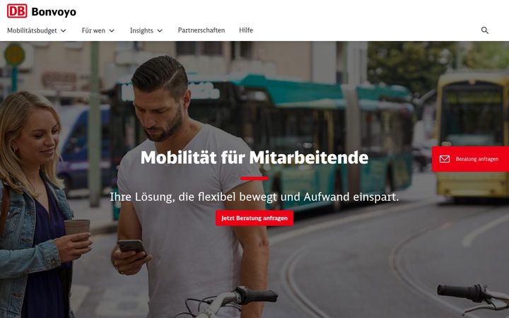 Screenshot of bonvoyo.de