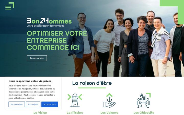 Screenshot of bonzhommes.bzh