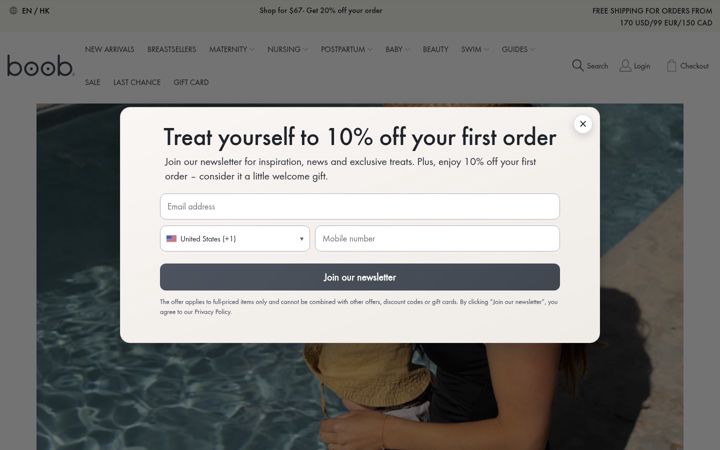 Screenshot of boobdesign.com
