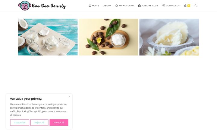 Snímek obrazovky booboobeauty.com