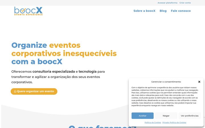 Snímek obrazovky boocx.com