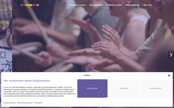 Screenshot of boogadoo.de