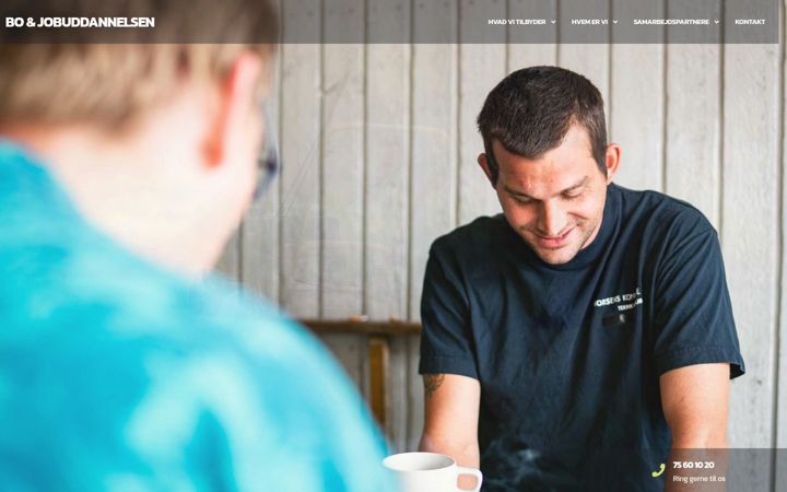 Screenshot of boogjobuddannelsen.dk
