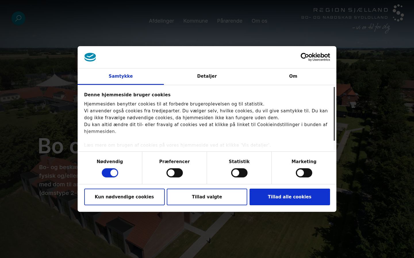 Képernyőkép a bármilyen interakció előtt megjelenő hozzájárulási bannerről