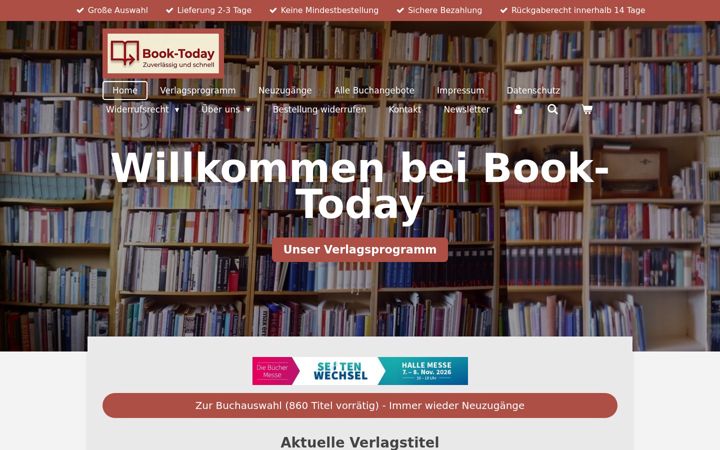 Screenshot of book-today.de