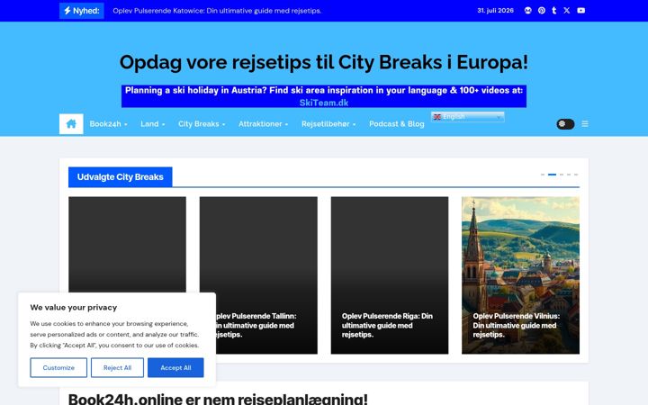 Screenshot of book24h.online