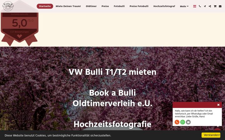 Screenshot of bookabulli.com