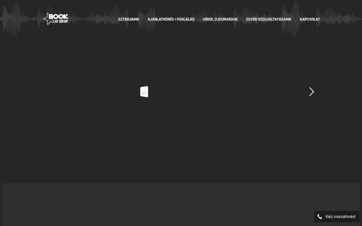 Captura de ecrã de bookastar.hu