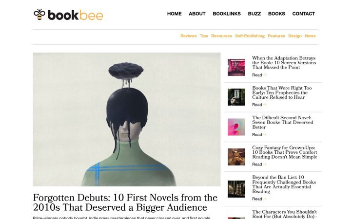 Screenshot of bookb.ee