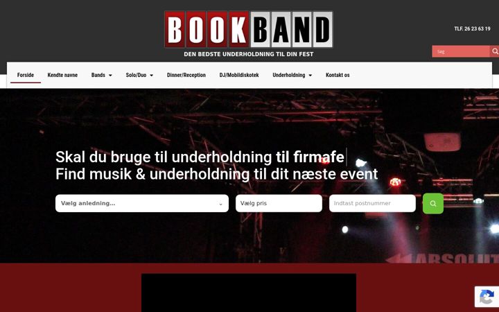 Screenshot of bookband.dk