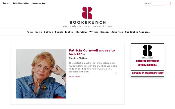 Screenshot of bookbrunch.co.uk