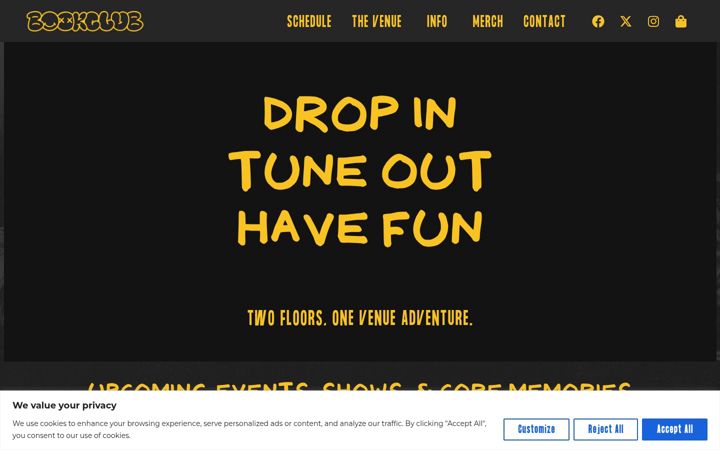 Screenshot of bookclubchi.com
