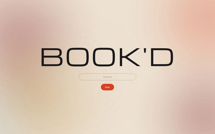 Screenshot of bookd.life