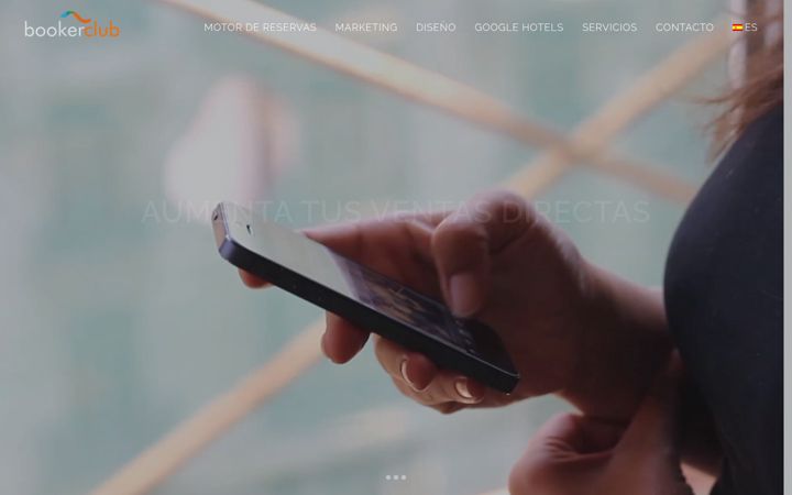 Screenshot of bookerclub.org