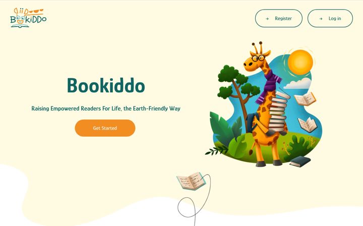 Screenshot of bookiddo.co.uk