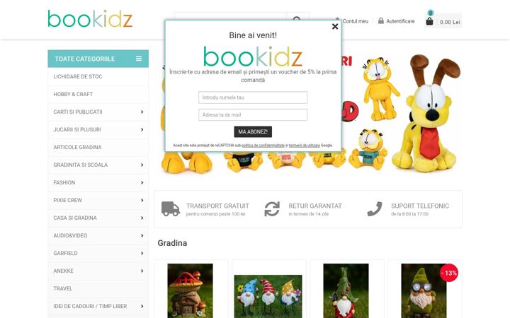 Screenshot of bookidz.ro