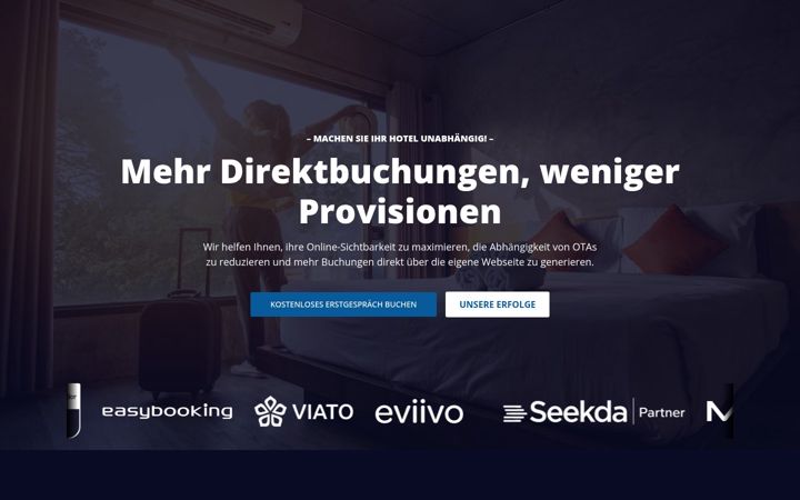 Screenshot of booking-united.com