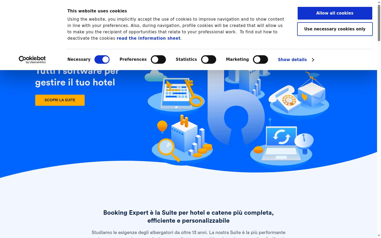Screenshot tal-banner tal-kunsens muri qabel kwalunkwe interazzjoni