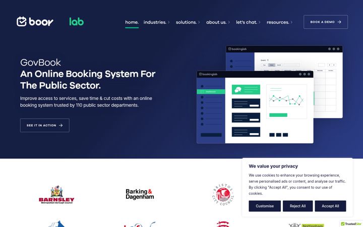Képernyőkép: bookinglab.co.uk