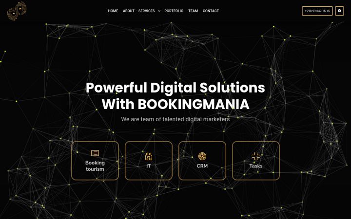 Screenshot of bookingmania.com