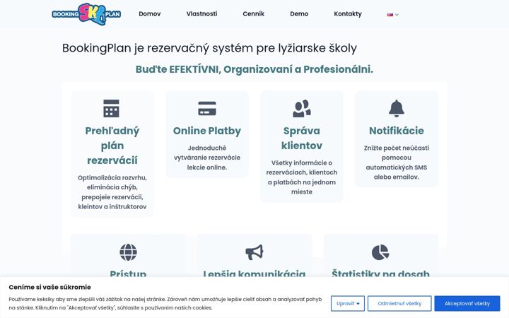 Screenshot of bookingplan.online