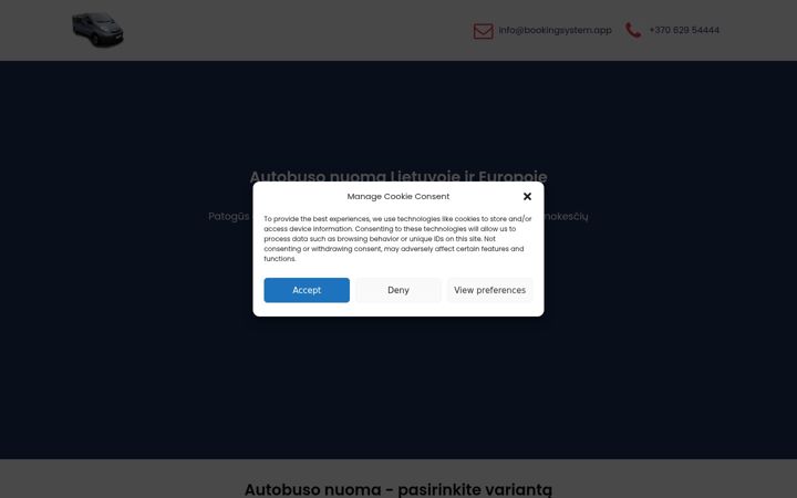 Screenshot of bookingsystem.app