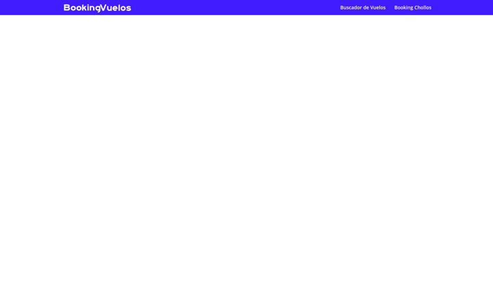 Screenshot of bookingvuelos.net