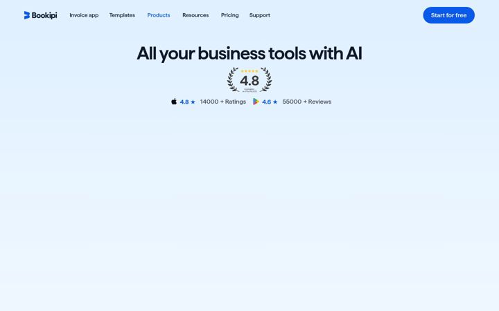 Screenshot of bookipi.com