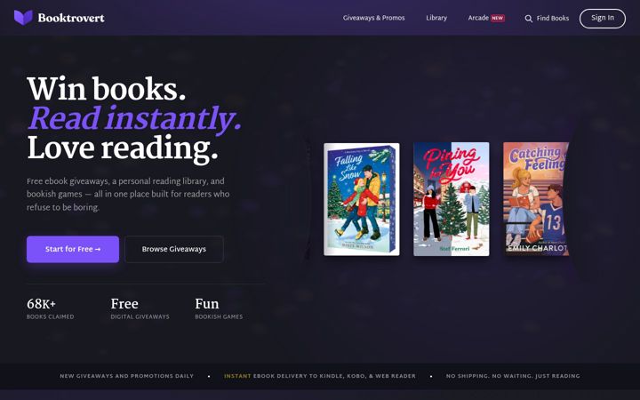 Screenshot of bookishfirst.com