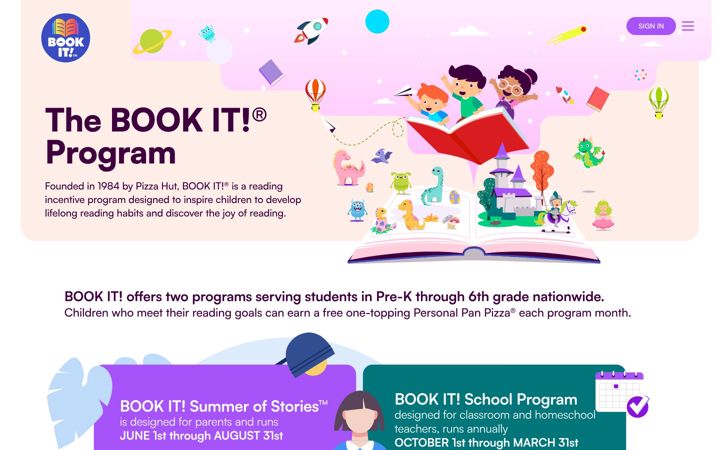 Screenshot of bookitprogram.com