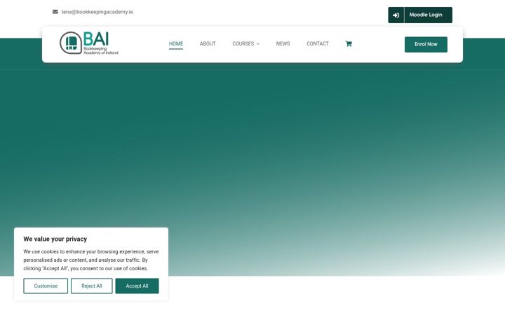 Screenshot of bookkeepingacademy.ie
