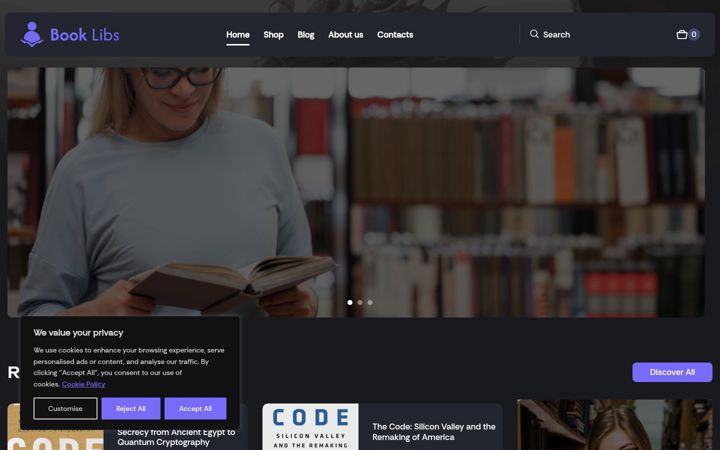 Ekrānuzņēmums no booklibs.org
