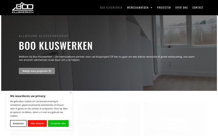 Screenshot of bookluswerken.nl