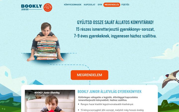 Screenshot of bookly.hu