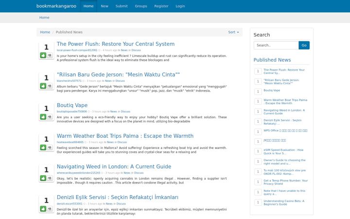 Screenshot of bookmarkangaroo.com
