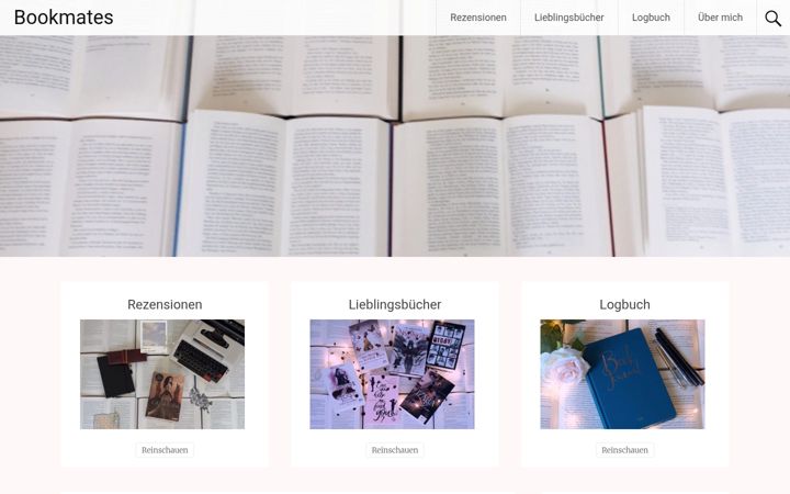 Screenshot of bookmates.de