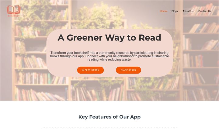 Screenshot of bookmingle.co.uk