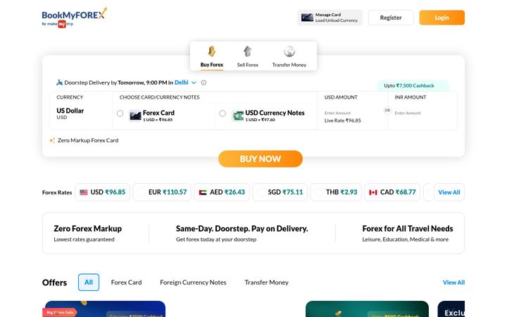Snímek obrazovky bookmyforex.com