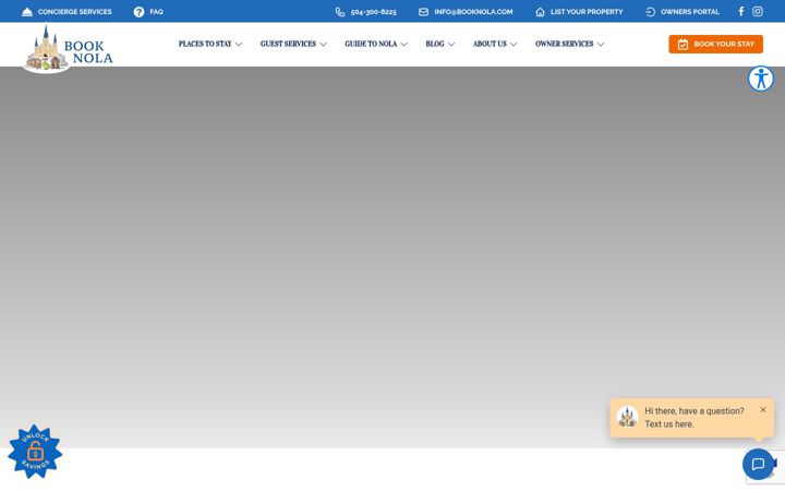 Screenshot of booknola.com