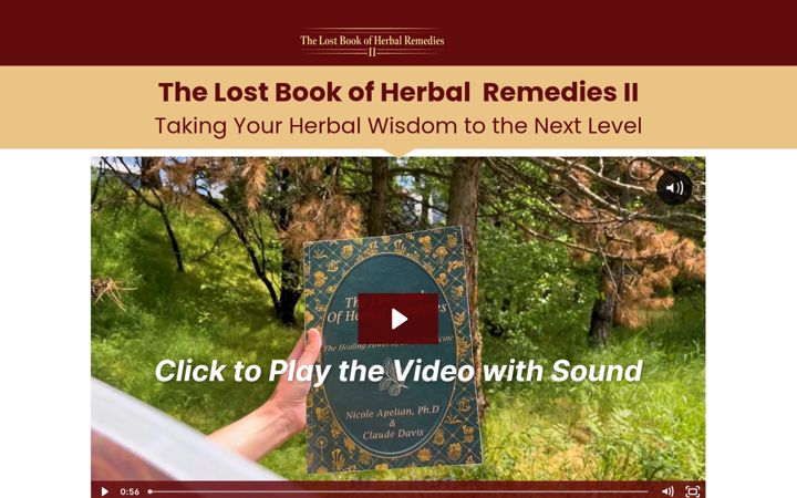 Screenshot of bookofremedies2.com
