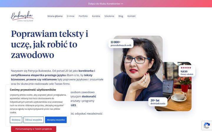 Screenshot of bookowska.pl