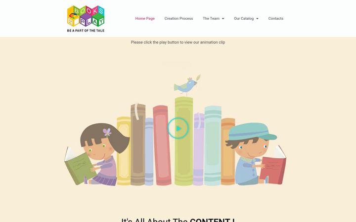 Screenshot stránky books2play.com
