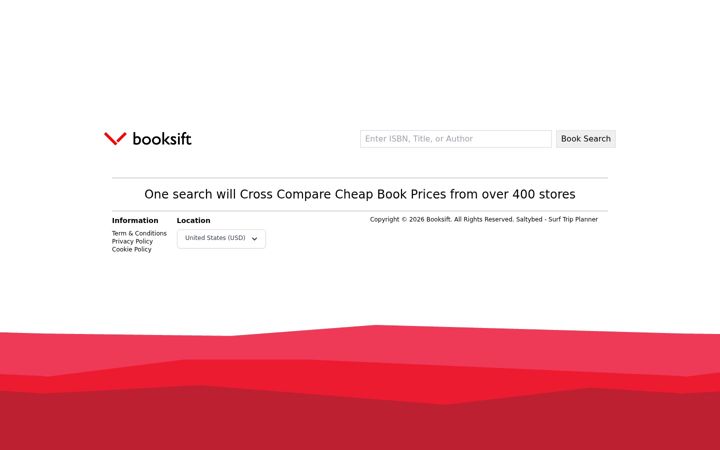 Screenshot of booksift.com