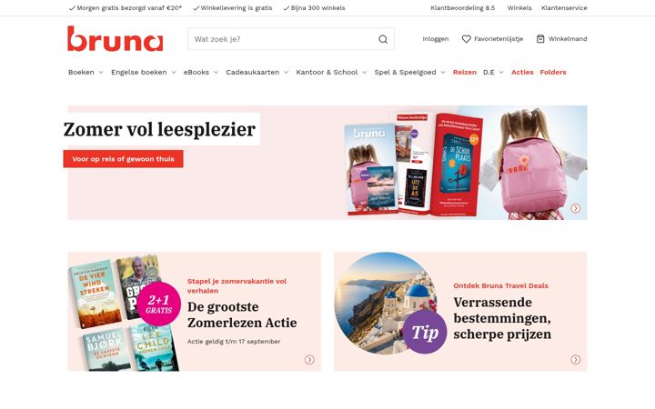 Screenshot of bookspot.nl