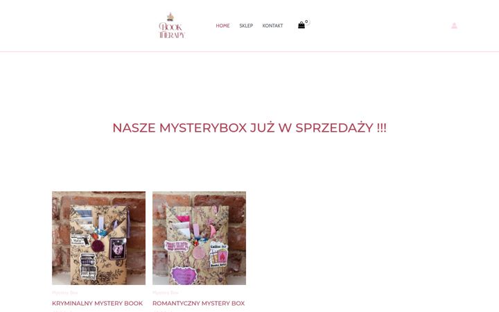 Screenshot of booktherapy.com.pl