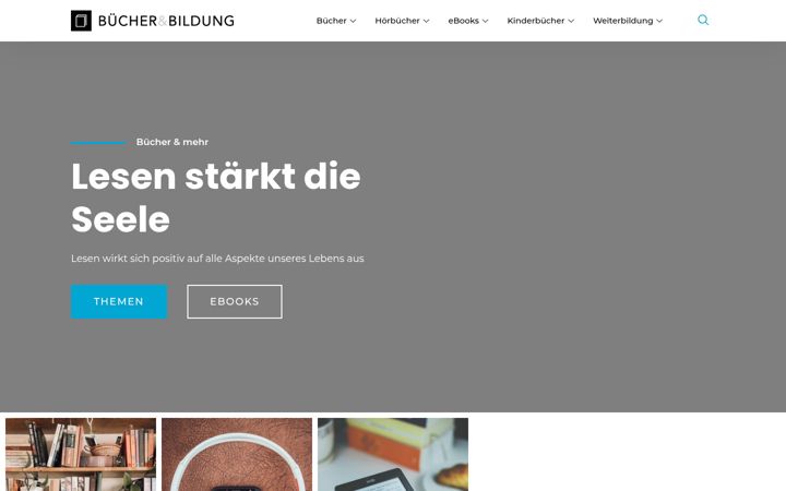 Screenshot of booktopian.de