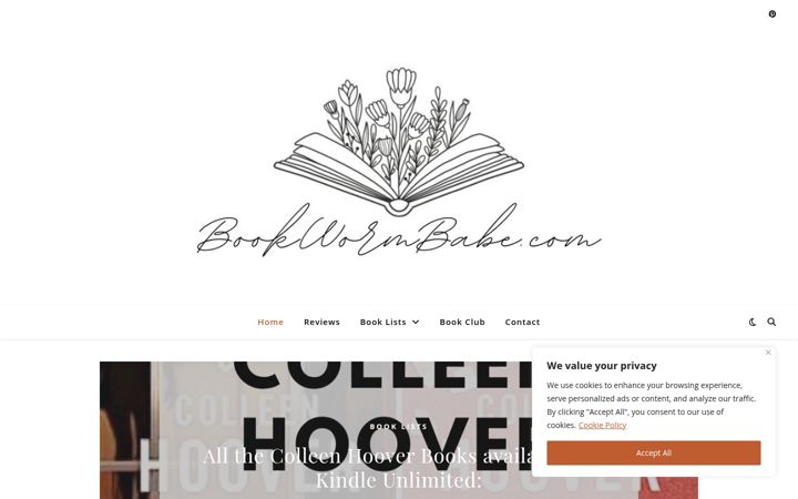 Képernyőkép: bookwormbabe.com