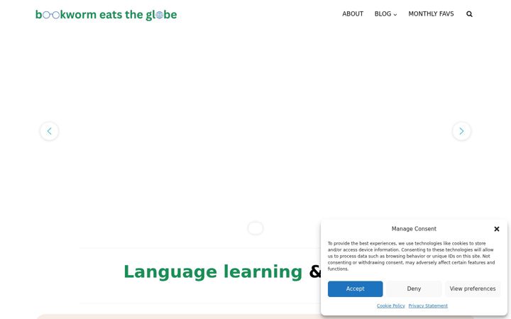 Képernyőkép: bookwormeatstheglobe.com