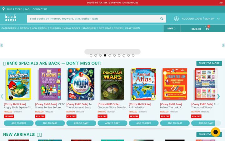 Ekrano kopija bookxcess.com