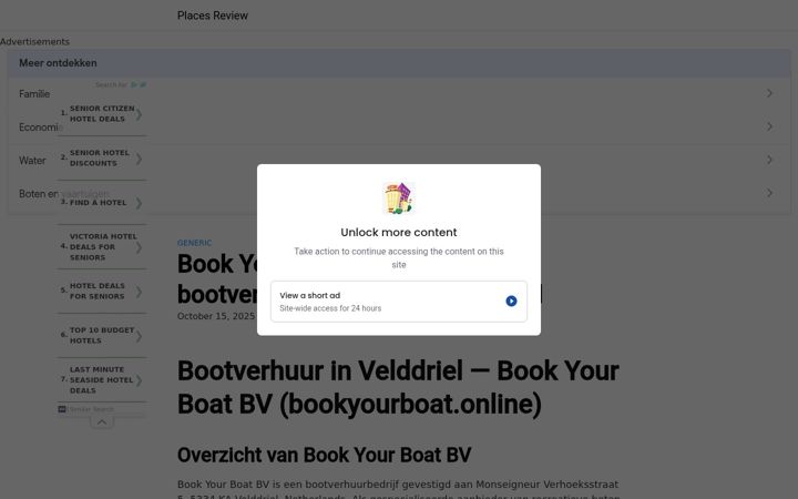 Screenshot of bookyourboat.online